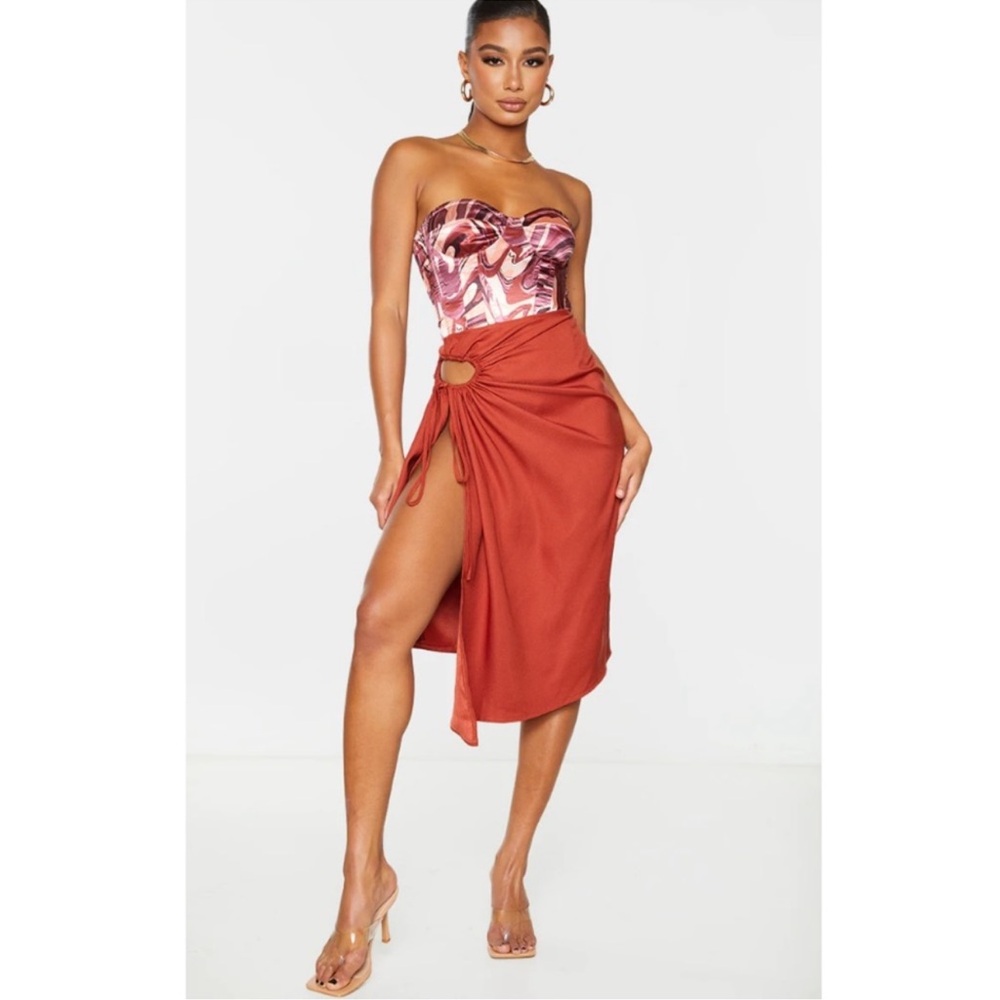 NWT✨ Rust Orange Skirt
